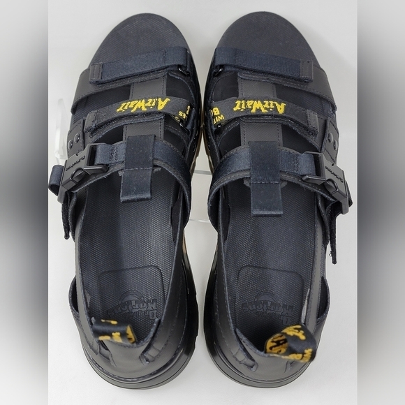 Dr. Martens Pearson Black Element + Webbing Sandals Men\'s US Size 13 New main image 12